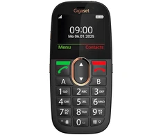 Gigaset GL695 5,87 cm (2.31") 113 g Juodas Telefonas dla seniora