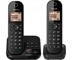 Panasonic belaidis telefonas su AB KX-TGC422GB Duo - juodas