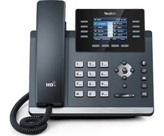 Yealink SIP-T44U, IP telefonas, pilkas, 8 linijos, 1000 įrašų, LCD, 7,11 cm (2,8 colio)