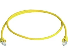 Telegärtner patch cable SFTP CAT 6A geltona 0,25m