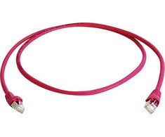 Telegärtner patch cable SFTP CAT 6A raudona 0,25m
