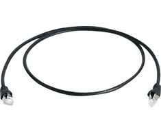 Telegaertner „Telegärtner“ „Telegärtner MP8 FS 500“ – patch kabelis – RJ-45 (M) – RJ-45 (M) – 25 cm – SFTP – CAT 6a – juodas (L00000A0235)