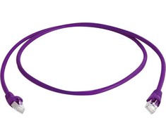 Telegaertner „Telegärtner“ „Telegärtner MP8 FS 500“ – jungiamasis kabelis – RJ-45 (M) – RJ-45 (M) – 25 cm – SFTP – CAT 6a – violetinis (L00000A0237)