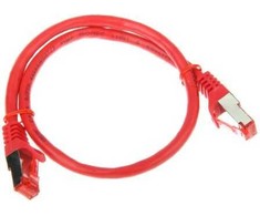 Telegärtner Patchkabel, S/FTP, PiMF, Cat 6A (ISO/IEC), raudona, 2,0 m (L00001A0086)