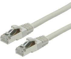 Telegärtner Telegärtner Komutacinis kabelis, S/FTP, PiMF, Cat 6A (ISO/IEC), pilkas, 7,5 m (L00004A0054)