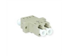 TELEGRTNER Adapteris TELEGRTNER LC/APC Duplex, daugiamodis, įvorė iš plastiko, korpusas iš plastiko, smėlio spalvos, Z77