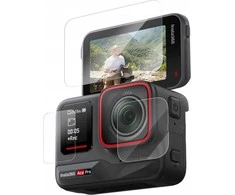 Telesin objektyvo dangtelio dangtelio rinkinio dangtelio stiklas objektyvui + 2x LCD ekranas, skirtas Insta360 Ace kamerai / S6-flm-03-tis