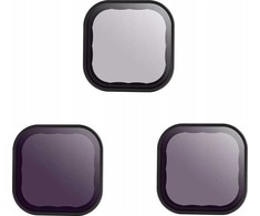Set of 3 Telesin ND 8/16/32 filters for GoPro GoPro Hero 13 Juodas (S5-FLT-12-TGP)