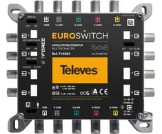 EuroSwitch Televes 5x5x8 ref. 719503