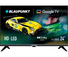 Televizorius Blaupunkt 24'' LED HD Ready 60Hz GoogleTV (24WGC5501S)