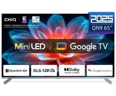 Televizorius CHiQ M65QN9V TV 65", UHD MiniLED Google TV DLG 120 Hz