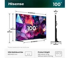 Televizorius Hisense Q7S PRO 100'' (20018894)