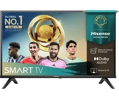Televizorius Hisense FHD Smart TV | 40A4Q | 40" | Smart TV | VIDAA OS | FHD | Juodas