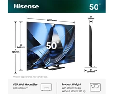Televizorius Hisense (50U7SE)