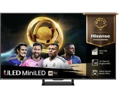 Televizorius HISENSE 65U7Q PRO 65" MiniLED 4K VidaaOS 165Hz Dolby Atmos