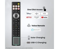 Televizorius Hisense 65UR9S 165,1 cm (65 col.) 4K Ultra HD išmanusis televizorius Wi-Fi pilkas 3500 cd/m (20019162)