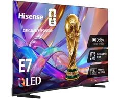 Televizorius Hisense 75E7S 190,5 cm (75'') 4K Ultra HD išmanusis televizorius Wi-Fi juodas 350 cd/m (20018136)