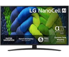 Televizorius LG 43NANO82A6B 43" LED 60Hz 4K webOS 2025