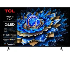 TCL 4K QLED televizorius | 75T69C | 75 | Išmanusis televizorius | „Google TV“ | UHD