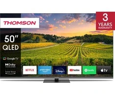 „THOMSON 50“ QLED UHD išmanusis „GOOGLE“ televizorius