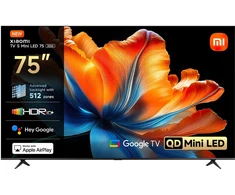 Televizorius Xiaomi S Mini LED 2026 | 75 | Smart TV | Google TV | 4K UHD | Tamsiai pilkas