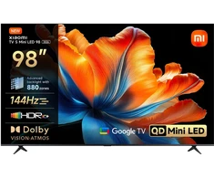 Televizorius Xiaomi S Mini LED 2026 | 98 | Smart TV | Google TV | 4K UHD | Tamsiai pilkas