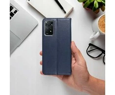 OEM atverčiamas dėklas Honor Magic 7 LITE Smart Magneto tamsiai mėlynas