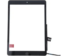 TelForceone Jutiklinis skydelis, skirtas iPad 9 10,2 colio, 2021 m. visas priekis juodas