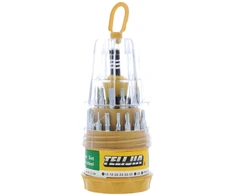 TelForceone Atsarginis tiksliųjų atsuktuvų rinkinys TORX 31 in 1 / iPhone