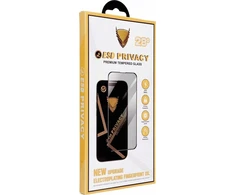 OG 6D Premium Privacy Glass - for Iphone 15 Plus juodas