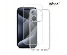 Oem Vmax dėklas + apsauginis stiklas 2,5D premium Xiaomi Redmi Note 13 4G / 5G (global)