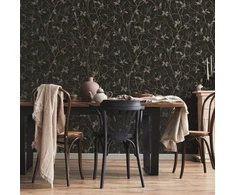 „TelForceOne“ tapetai 122432 BELLE CHARCOAL/GOLD