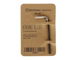 Teltonika Hex Key 19 x 53 x 2.5 mm Nickel Angled, Sidabrinis | PR5MEC17