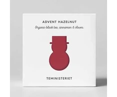 Loose juodas tea Advent Hazelnut 100g - Teministeriet