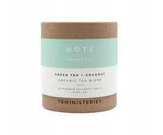 Teministeriet - PASTABA Žalias Tea Coconut Organic - 20 arbatos pakelių