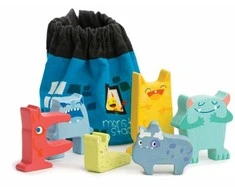 Tender Toys Medinis arkadinis žaidimas linksmi monstrai