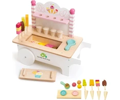 Tender Toys Medinis magnetinis ledų parduotuvės žaislas „Švelnūs lapeliai“