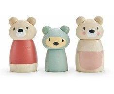 Tender Toys Mediniai meškiukai 3 vnt. EDUKAMP