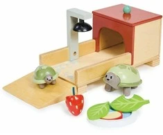 Tender Toys Mediniai vėžliai su priedais