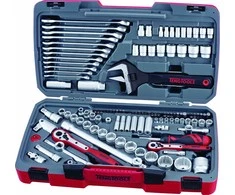 TengTools Įrankių komplektas Teng Tools TM127; 1/4''; 3/8''; 1/2''; 127 vnt.