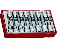 TengTools Galvučių su antgaliais rinkinys Teng Tools TTHEX16; vnt.