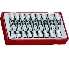 TengTools Galvučių su antgaliais rinkinys Teng Tools TTTX18; vnt.
