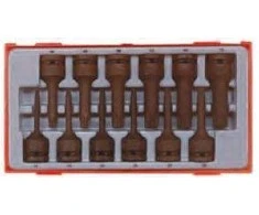 TengTools Smūginių sukimo antgalių rinkinys Teng Tools TT9212TX; 12 vnt.