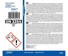 Tenzi koncentratas kalkių ir rūdžių pėdsakams šalinti TENZI, Derast, 10 l