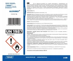 Tenzi Rankų, įrankių ir paviršių dezinfekavimo skystis TENZI, Alcovirex, 5 l