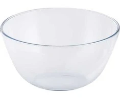 TERMISIL salotų dubuo, karščiui atsparus stiklinis dubuo, 23 cm, 2,8 l, salotoms, vaisiams