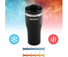 Termopuodelis Meteor 480 ml, juodas