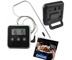 Orion elektroninis maisto termometras su zondu, 300°C, LCD ekranas