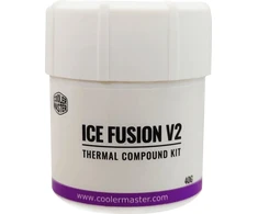 Termopasta Cooler Master Cooler Master Ice Fusion V2, terminė pasta, 5 W/m·K, violetinė, balta, 2,6 g/cm³, 40 g, 1 vnt.