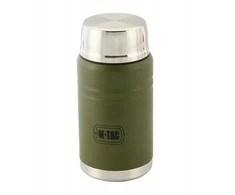 M-Tac maisto termosas su sulankstomu šaukštu 750 ml Olive